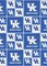 Licensed NCAA Kentucky All Over KY-020 Cotton Fabric by the Yard